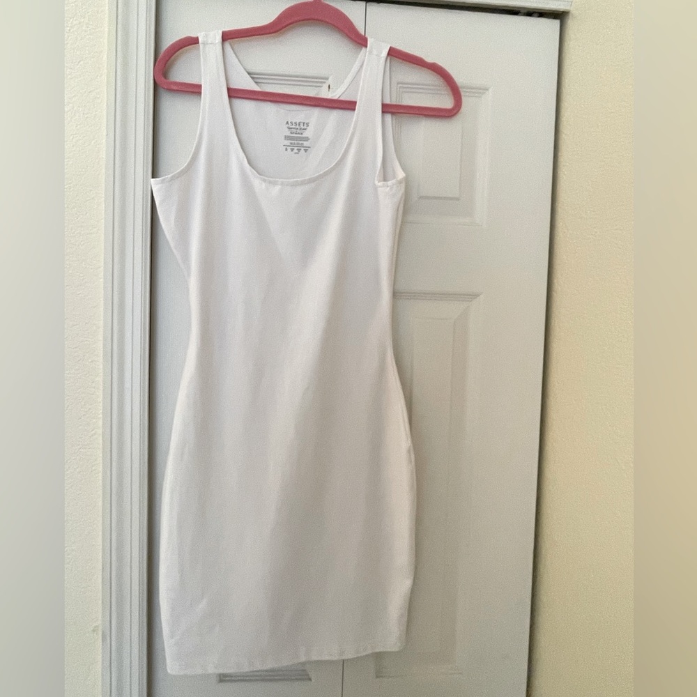 Spanx red hot label assets shape-wear tank slip dress